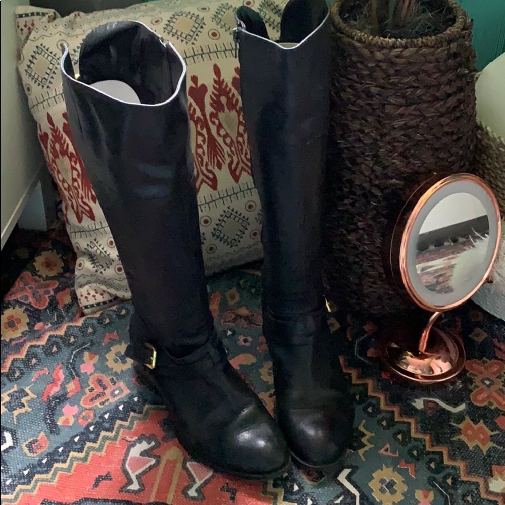 Ralph Lauren knee high boots